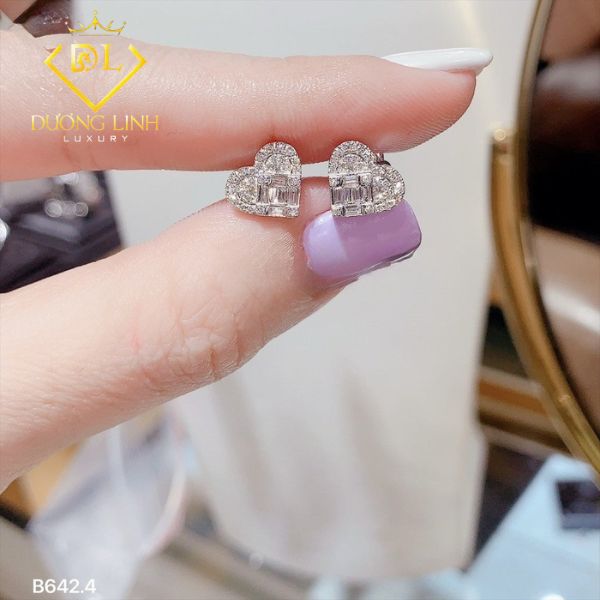 Bông Tai Kim Cương – B642.4